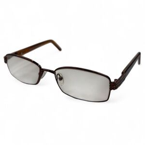 FRAMES ONLY- RUNWAY COUTURE RCE 203 - 52•16•135 BROWN Eyeglasses Frames